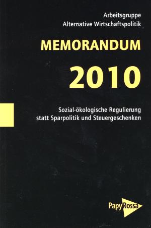 Buch: Memorandum 2010