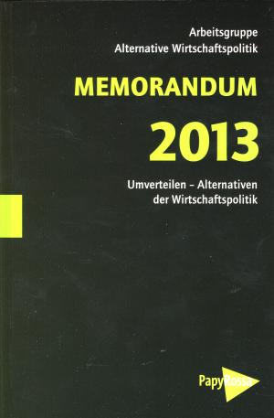 Buch: Memorandum 2013