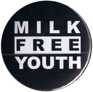25mm Button: Milk Free Youth