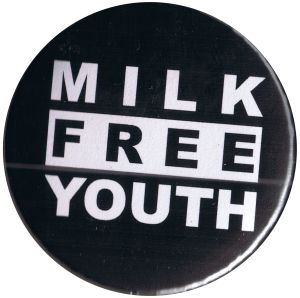 50mm Button: Milk Free Youth