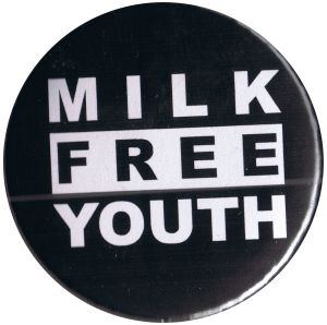 37mm Magnet-Button: Milk Free Youth