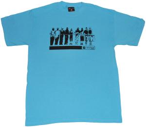 T-Shirt: Mob blue