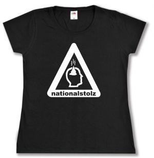 tailliertes T-Shirt: Nationalstolz