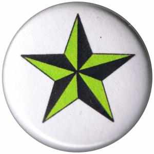 37mm Button: Nautic Star grün