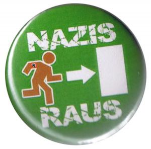 50mm Button: Nazis raus