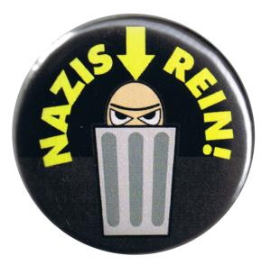 37mm Button: Nazis rein