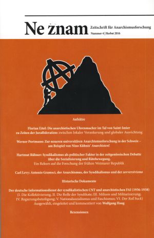 Buch: Ne znam - Zeitschrift für Anarchismusforschung