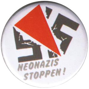 37mm Button: Neonazis stoppen!