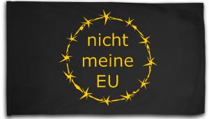 Fahne / Flagge (ca. 150x100cm): nicht meine EU