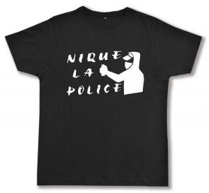Fairtrade T-Shirt: Nique la police
