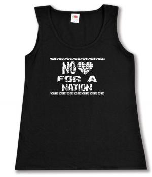 tailliertes Tanktop: No heart for a nation