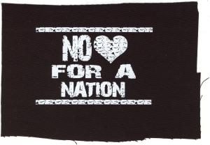 Aufnäher: No heart for a nation
