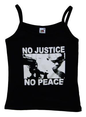 Trägershirt: No Justice - No Peace