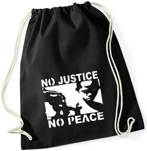 Sportbeutel: No Justice - No Peace