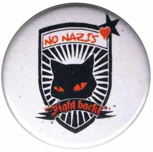50mm Magnet-Button: No Nazis