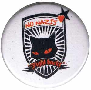 50mm Button: No Nazis
