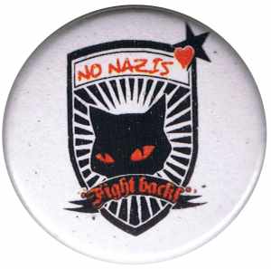 37mm Magnet-Button: No Nazis