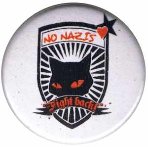 37mm Button: No Nazis