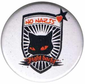 25mm Magnet-Button: No Nazis