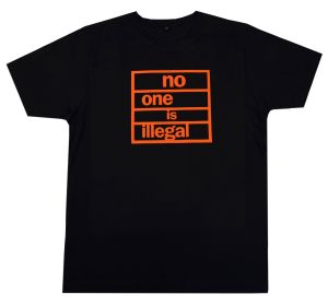 Fairtrade T-Shirt: no one is illegal