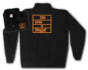 Sweat-Jacket: no one is illegal