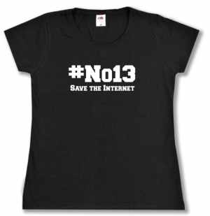 tailliertes T-Shirt: #no13