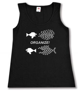 tailliertes Tanktop: Organize! Fische