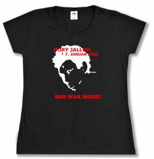 tailliertes T-Shirt: Oury Jalloh - 7. Januar 2005