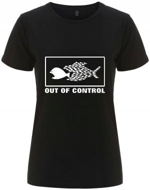 tailliertes Fairtrade T-Shirt: Out of Control