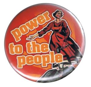 37mm Button: Power to the people