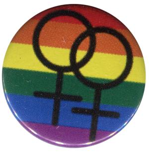 37mm Magnet-Button: Pride female