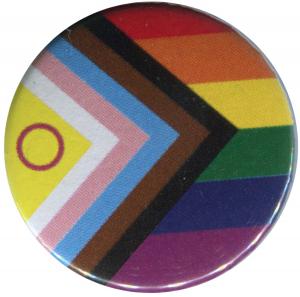 37mm Magnet-Button: Progress Pride Inter