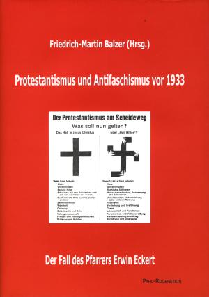 Buch: Protestantismus und Antifaschismus vor 1933