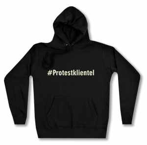 taillierter Kapuzen-Pullover: #Protestklientel
