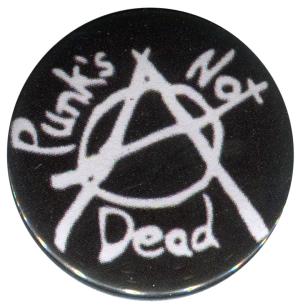 25mm Magnet-Button: Punk's not Dead