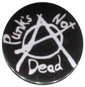 37mm Magnet-Button: Punk's not Dead