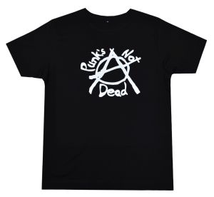 Fairtrade T-Shirt: Punks not Dead (Anarchy)