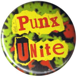 25mm Button: Punx Unite