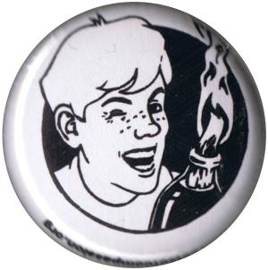 25mm Magnet-Button: Radical Kid