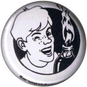 50mm Magnet-Button: Radical Kid