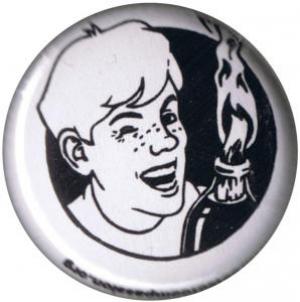 37mm Magnet-Button: Radical Kid