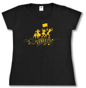 tailliertes T-Shirt: Reclaim the Streets