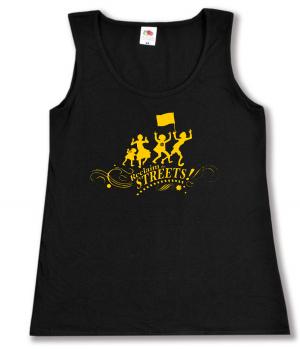tailliertes Tanktop: Reclaim the Streets