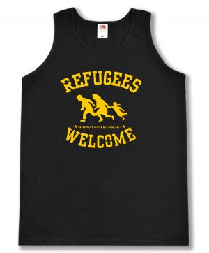 Tanktop: Refugees welcome