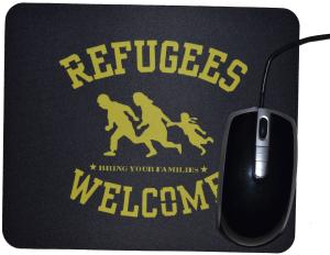 Mousepad: Refugees welcome