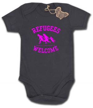 Babybody: Refugees welcome (pink)