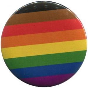 25mm Button: Regenbogen - More Colors, More Pride