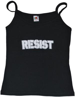Trägershirt: Resist