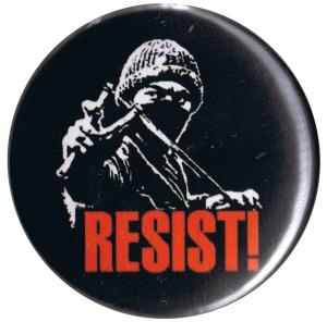 50mm Magnet-Button: Resist!