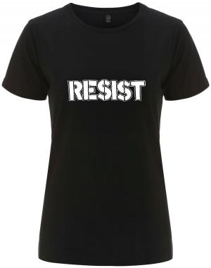 tailliertes Fairtrade T-Shirt: Resist